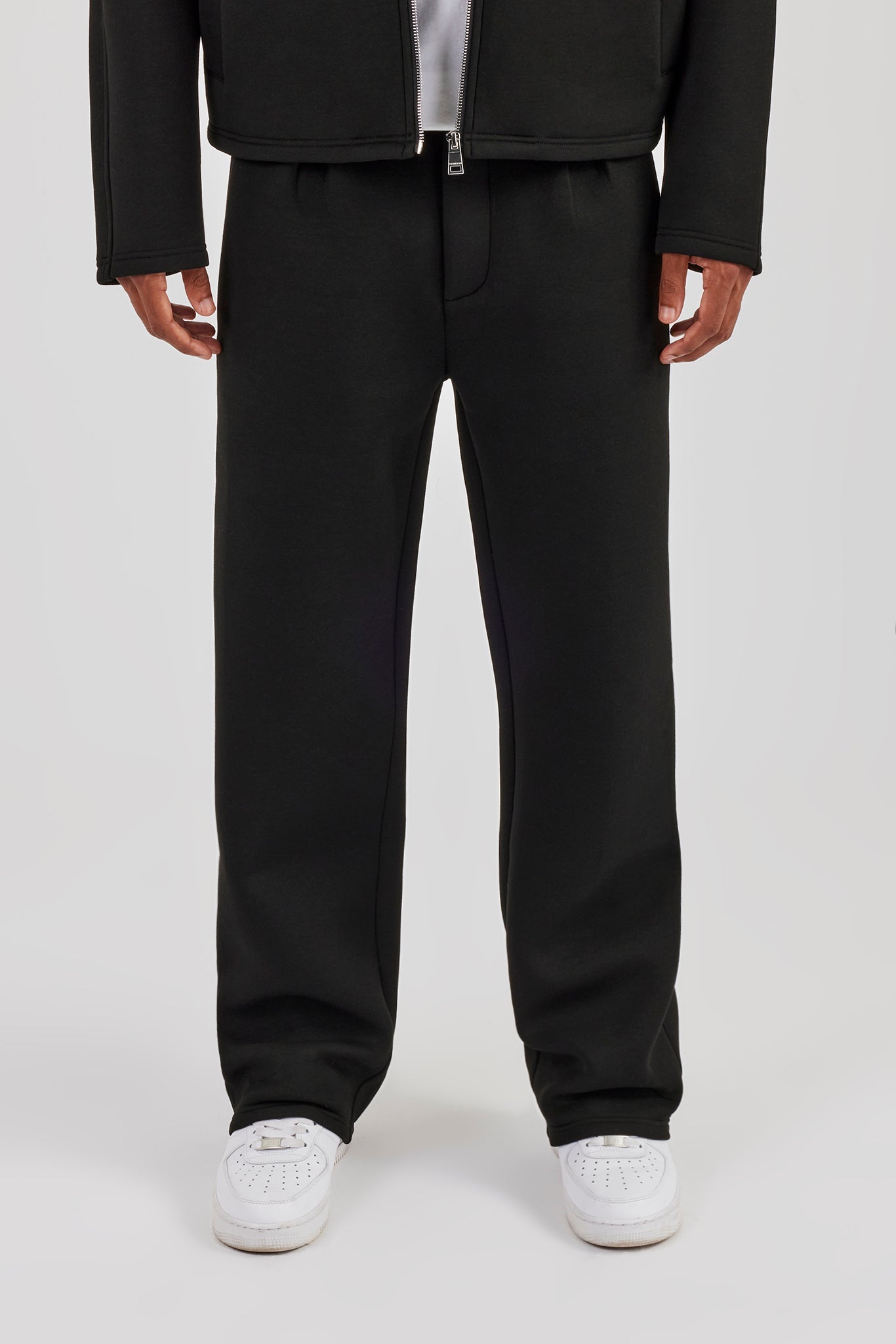 Relaxed Scuba Trouser - Black